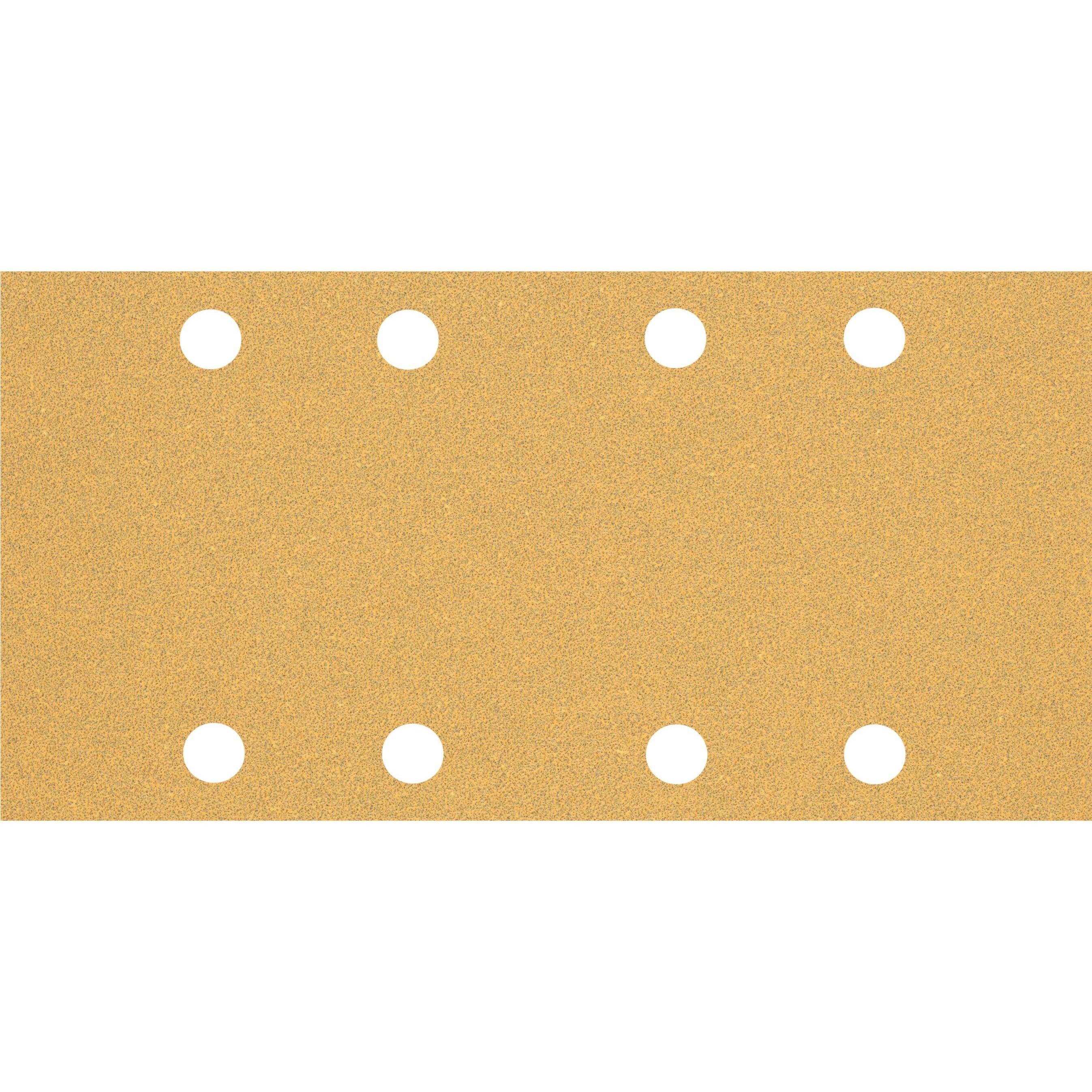 Bosch Professional Zubehör, Schleifmittel, EXPERT C470 Schleifpapier mit 8 Löchern für Schwingschleifer, 93 x 186 mm, G ...