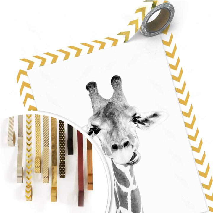 Produktbild Trenddeko Happy Giraffe (40 x 50 cm)