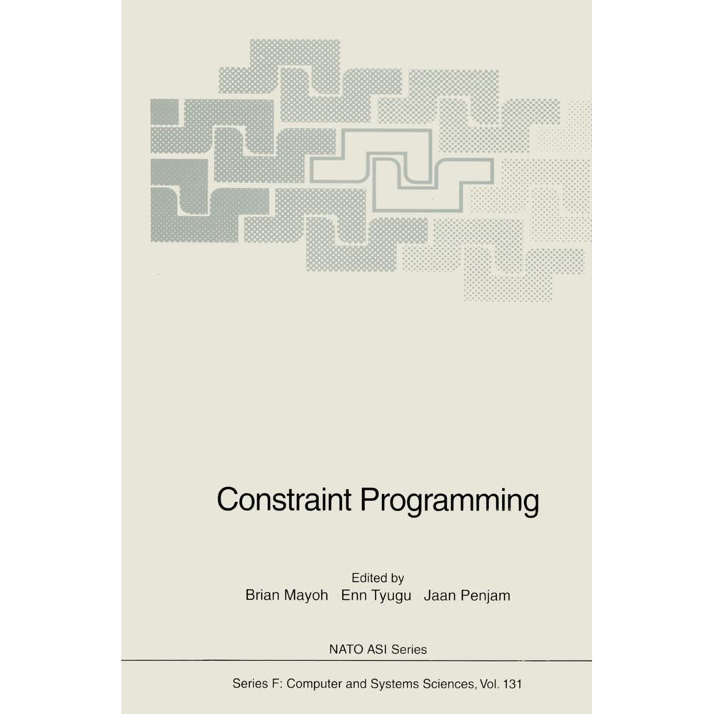 Constraint Programming, Fachbücher