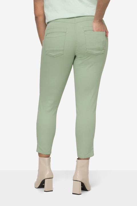 Produktbild Miamoda Twillhose, Slim Fit, Paillettenstreifen, teilelastischer Bund (54)
