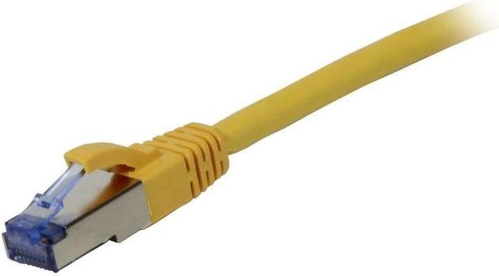Actual product image Synergy 21 Cable Patch RJ45 S-STP(S/FTP) 500Mhz 0.5m CAT6A *yellow* AWG27 (S/FTP, CAT6a, 0.50 m)