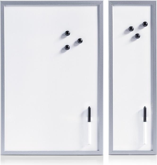 Produktbild Zeller Present Magnet- und Schreibtafel (Magnettafel, Whiteboard, 20 x 60 cm)