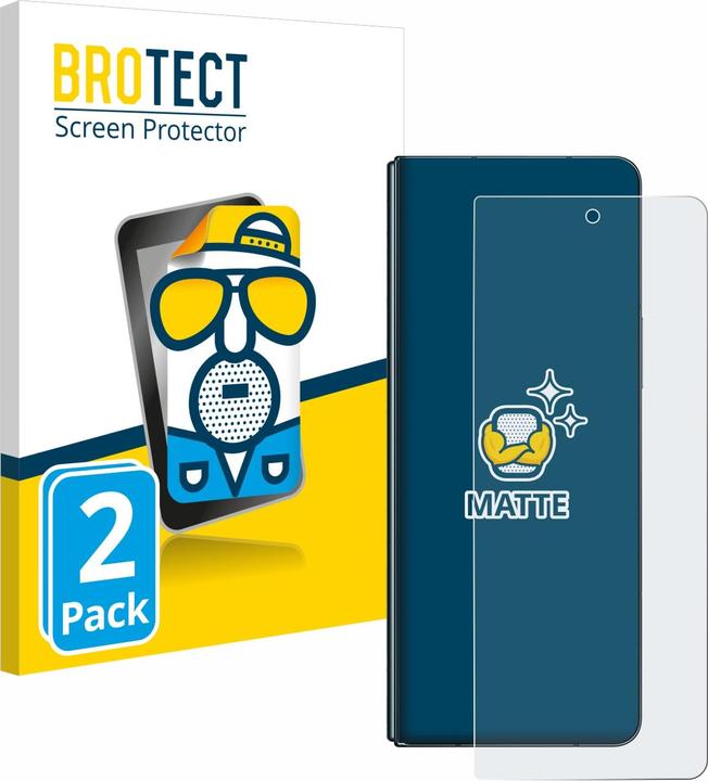Actual product image BROTECT Anti-glare screen protector matt (2 pcs., Samsung Galaxy Z Fold4)