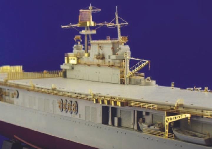 Actual product image Eduard Aircraft Carrier USS Hornet CV 8 Photo Etching Set