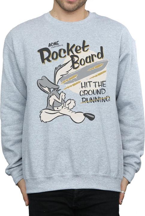 Produktbild Looney Tunes Wile E Coyote Rocket Board Sweatshirt (XL)