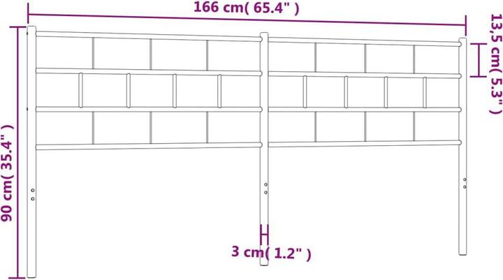 Produktbild VidaXL Terzo (166 x 3 x 90 cm)