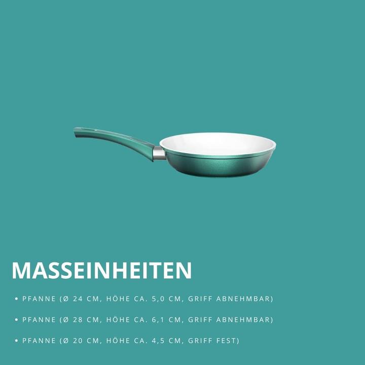 Actual product image Genius Cerafit Fusion (28 cm, Frying pan, Cast aluminium)