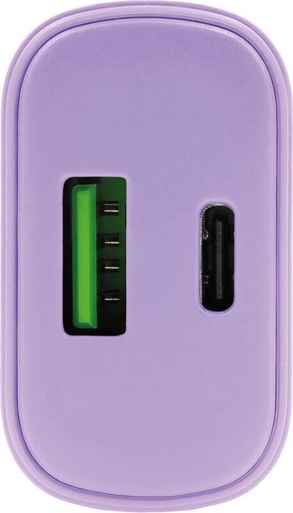 Produktbild EXC USB-Ladegerät SLIM, USB-A- und USB-C-Ausgang (20 W, 2 Ports)