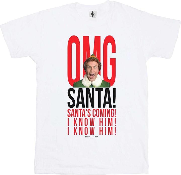 Produktbild Elf OMG Santa I Know Him TShirt (M)