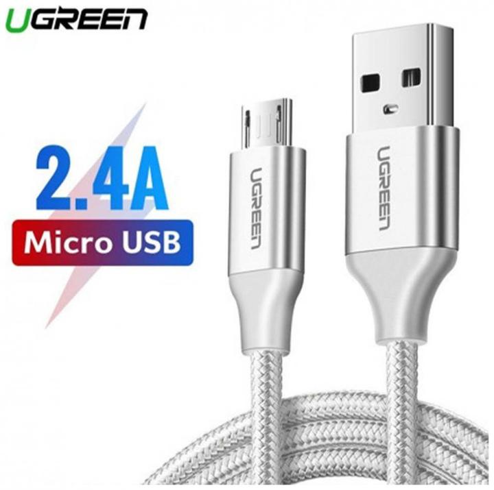 Image du produit Ugreen USB type A - Micro USB B (2 m, USB 2.0, 12 W)