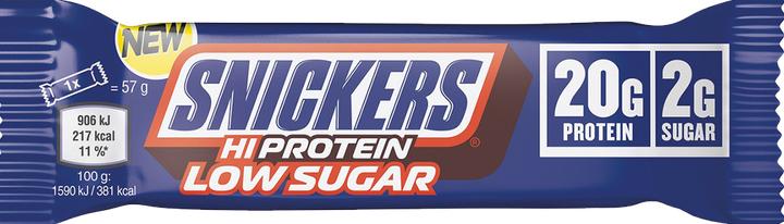 Produktbild Snickers Hi Protein Low Sugar Bar (12 Stk., 684 g)