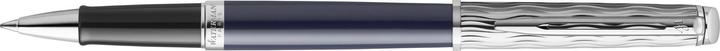 Image du produit Waterman Roller Hémisphère DeLuxe C.C Deep Lacquer F S. (Argent, Bleu, 1 x)