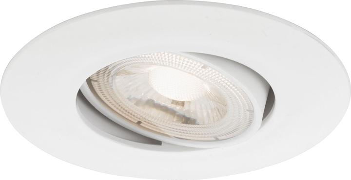 Produktbild Briloner LED Einbauleuchte IP23 dimmbar 5W 460 lm 3000 K warmwei rund wei 90/68 mm 230V (460 lm)