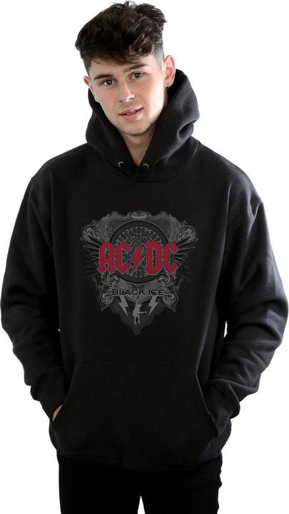 Immagine prodotto AC/DC Felpa con cappuccio in cotone noir e glace per uomo (XXL)