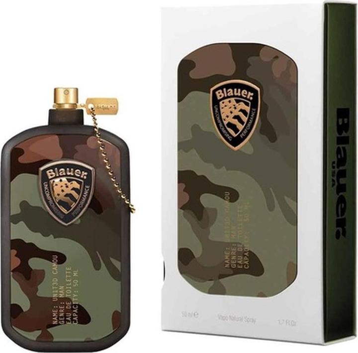 Actual product image Bauer Blue Un1T3D Camou For Men Edt 50Ml (Eau de toilette, 50 ml)