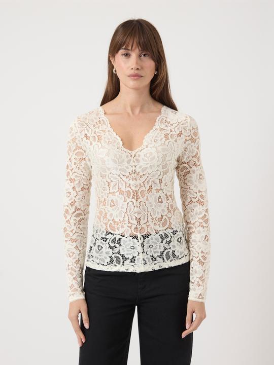 Immagine prodotto Yas Yaslacey Ls V-Neck Lace Top S. Noos (S)