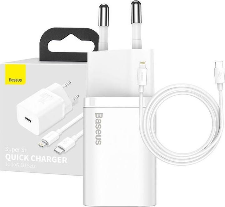 Actual product image Baseus Super Si Set Quick Charger (20 W)