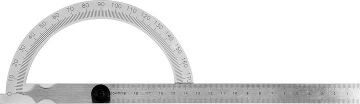 Actual product image Yato protractor with liner 150x200mm YT-72141