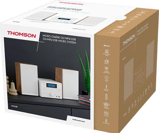 Actual product image Thomson Micro Sound System Bt Radio Fm (Bluetooth, 1x 40 W)