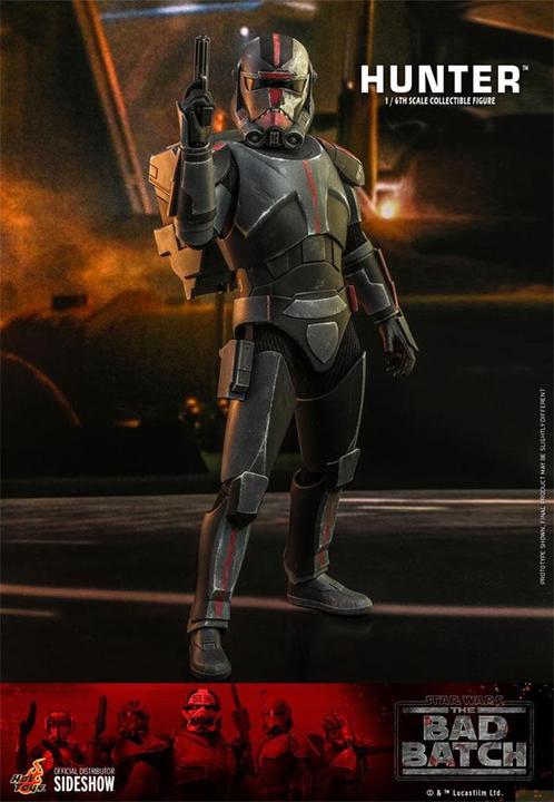 Image du produit Hot Toys Star Wars - The Bad Batch "Hunter" Figurine 1/6