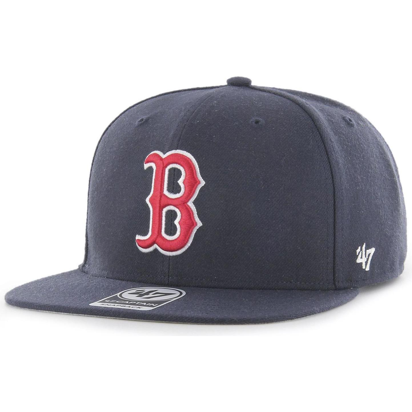 47 Brand, Herren, Cap, Snapback Captain Cap - Sure Shot Boston Red Sox, Blau