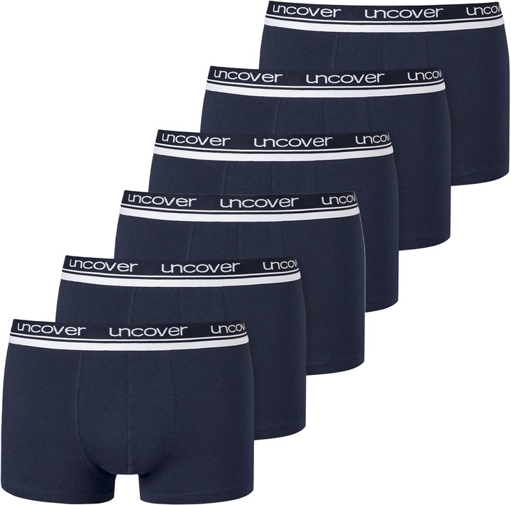 Produktbild Uncover by Schiesser 6er Pack Basic Retro Shorts / Pant (M, 6er Pack)