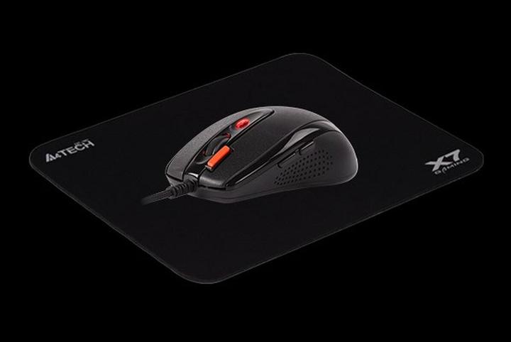 Produktbild A4Tech A4 TECH X-Game X-7120 A4TMYS46028 Maus (optisch, 3000 DPI, schwarze Farbe) (Kabelgebunden)