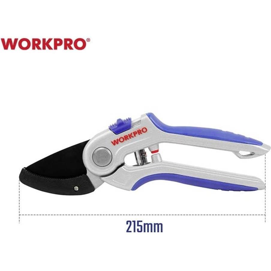 Workpro, Gartenschere, Amboss-Schere