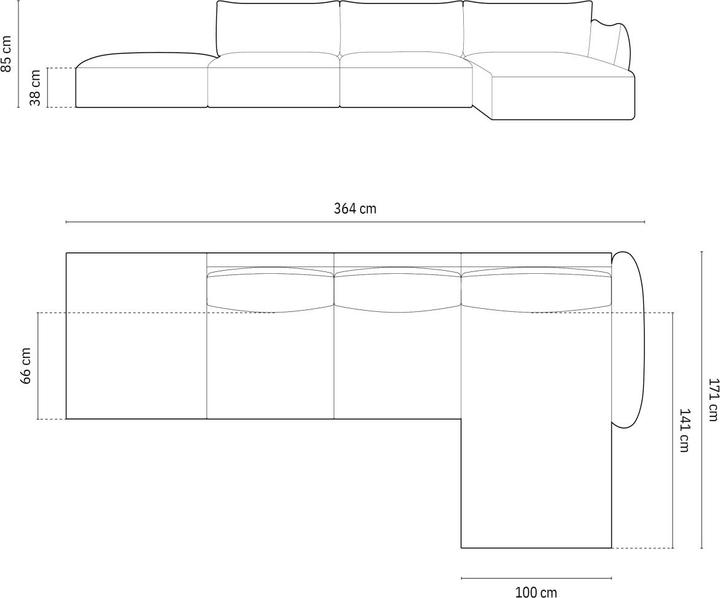 Produktbild Cosmopolitan Design Matera (Ecksofa)