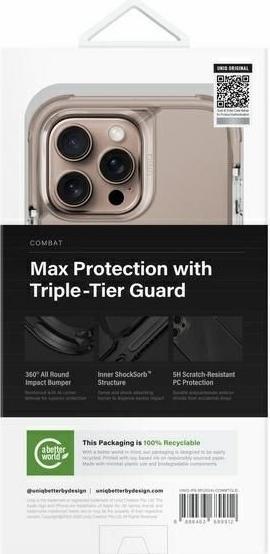 Produktbild Uniq etui Combat iPhone 16 Pro Max 6.9" Magclick Charging złoty/taupe gold (Apple iPhone 16 Pro Max)