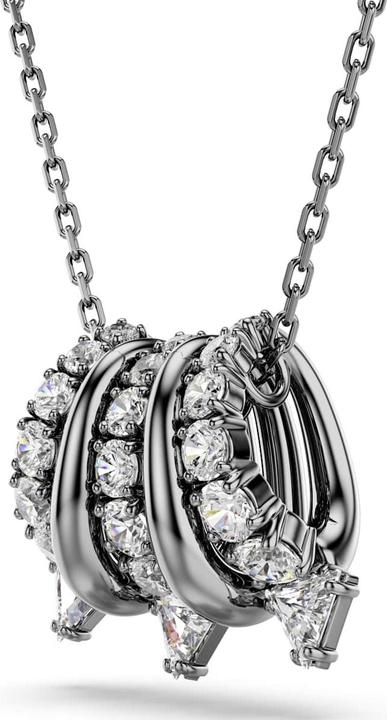 Produktbild Swarovski Sublima Halskette Weiss Rutheniert (Swarovski Metall)