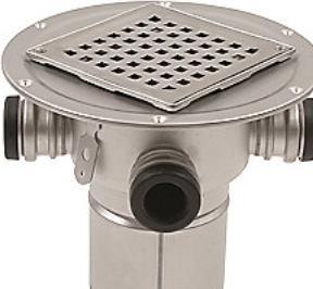 Actual product image Blücher BLUCHER house drain 75/32/40 LL adjustable/fl