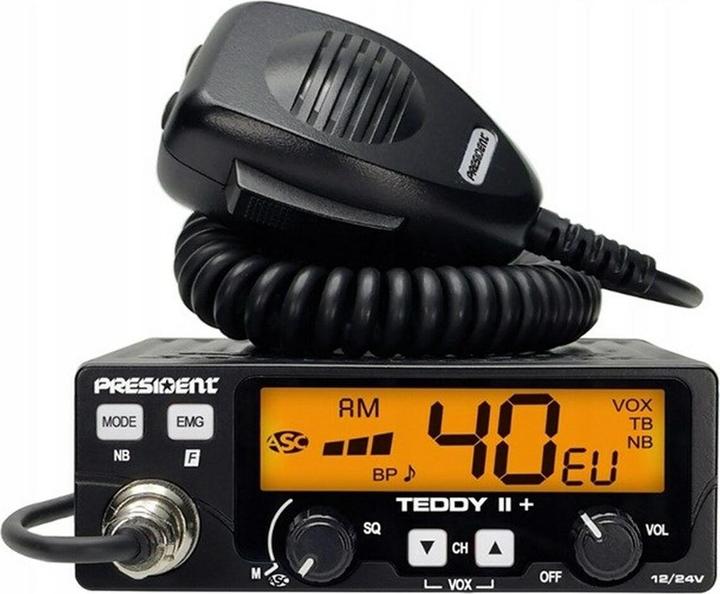 Actual product image President TEDDY II + TXPR376 CB radio