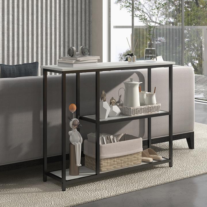 Image du produit Homcom Table console (100 x 30 x 80 cm)