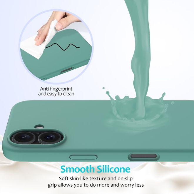 Actual product image MU Classic Liquid Silicone Series (Apple iPhone 16)