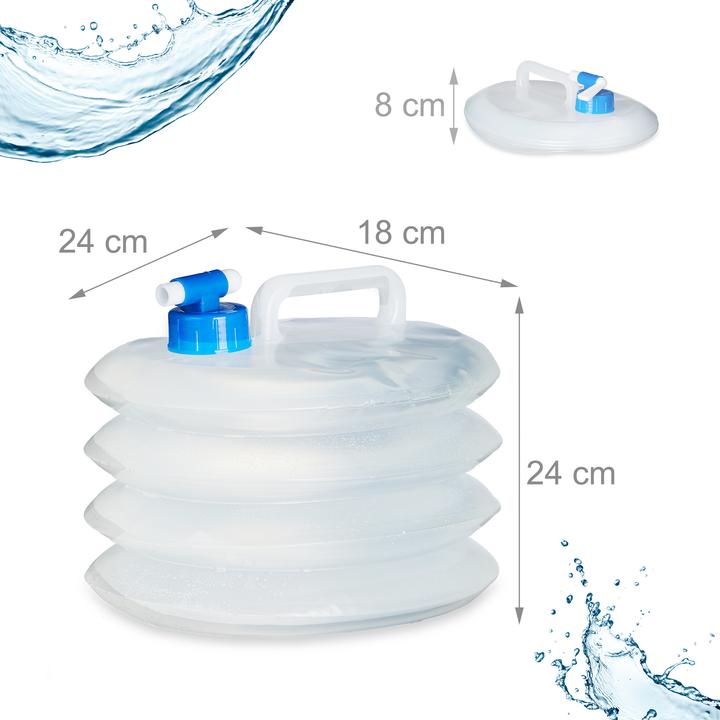 Actual product image Relaxdays Water canister
