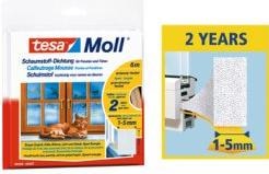 Actual product image tesa tesamoll UNIVERSAL foam gasket, self-adhesive, for insulation