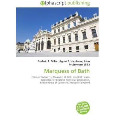 Marquess of Bath, Fachbücher