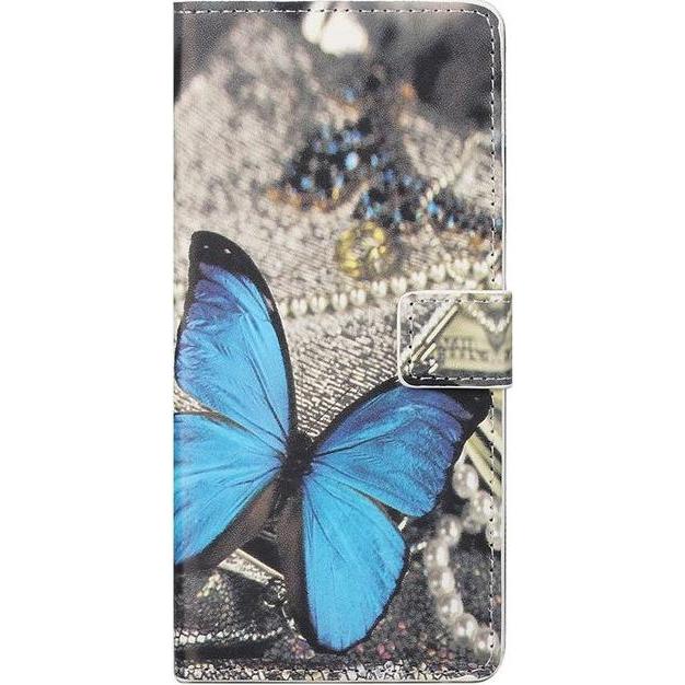 MU Style Leder Bookcover Image Series (Apple iPhone 13 Pro Max), Smartphone Hülle, Mehrfarbig