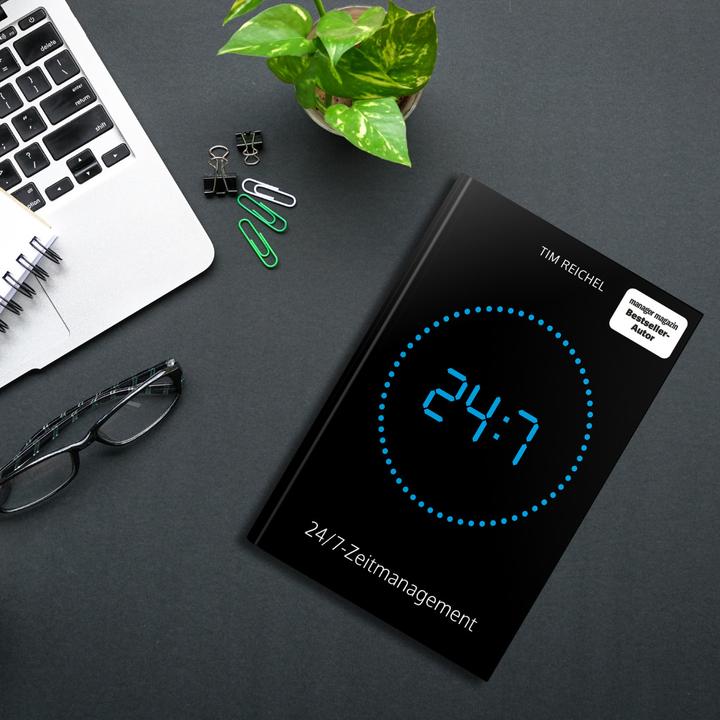 Actual product image 24/7-Zeitmanagement (German, Tim Reichel, 2019)
