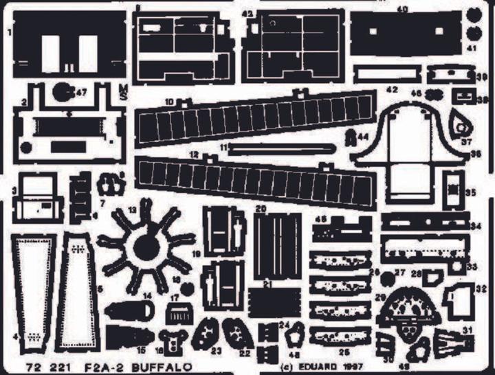Produktbild Eduard F2A-2 Buffalo