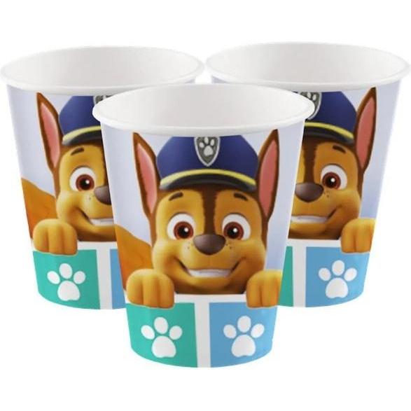Thumbnail - Haza Witbaard, Einweggeschirr, 8 Becher Paw Patrol 2022 Papier 250 ml (8 x)