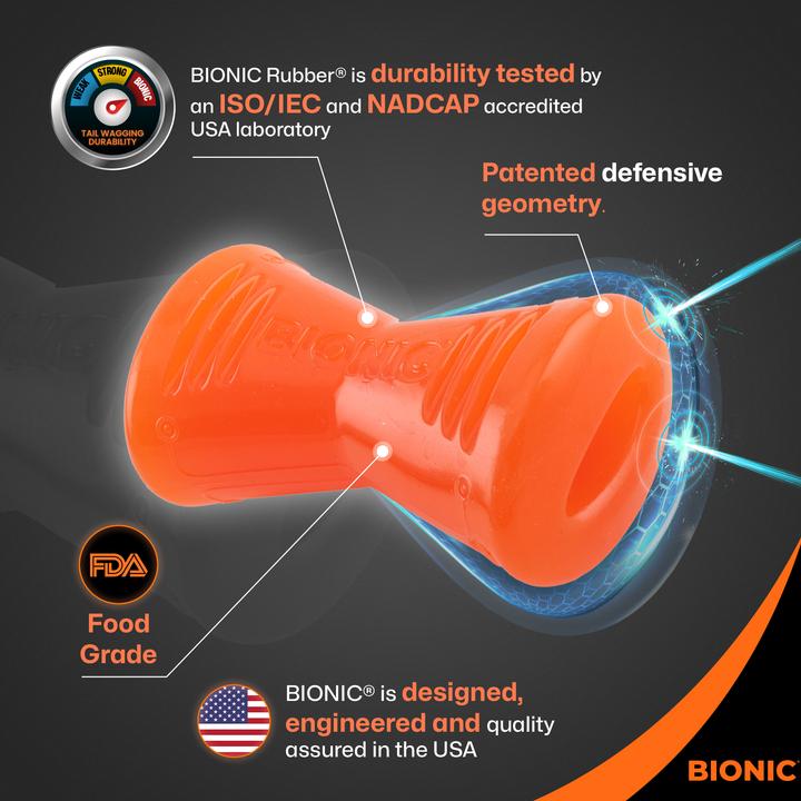 Actual product image Bionic Bone L, 13x6.4x14.5cm (Dog chew toy)
