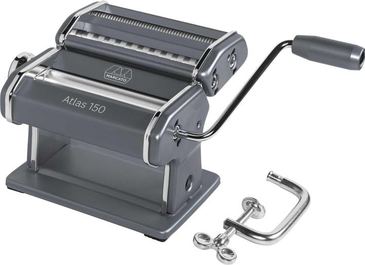 Actual product image Marcato Atlas 150 pasta machine powder grigio