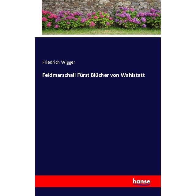 Feldmarschall Fürst Blücher von Wahlstatt, Belletristik von Friedrich Wigger