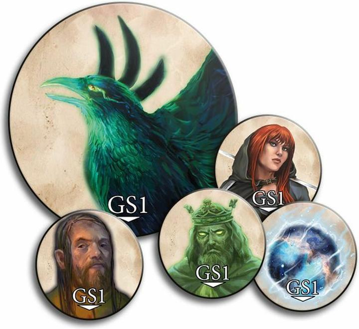 Produktbild DSA5 - Acrylmarker-Set - Göttersplitter (33x)