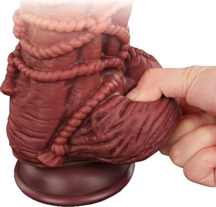 Image du produit Lovetoy Gode extrême avec motif de corde 24 cm