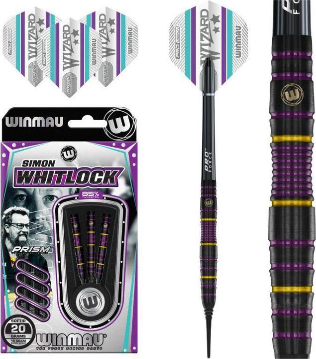 Image du produit Winmau Simon Whitlock Pro-Series Softtip (20 g)