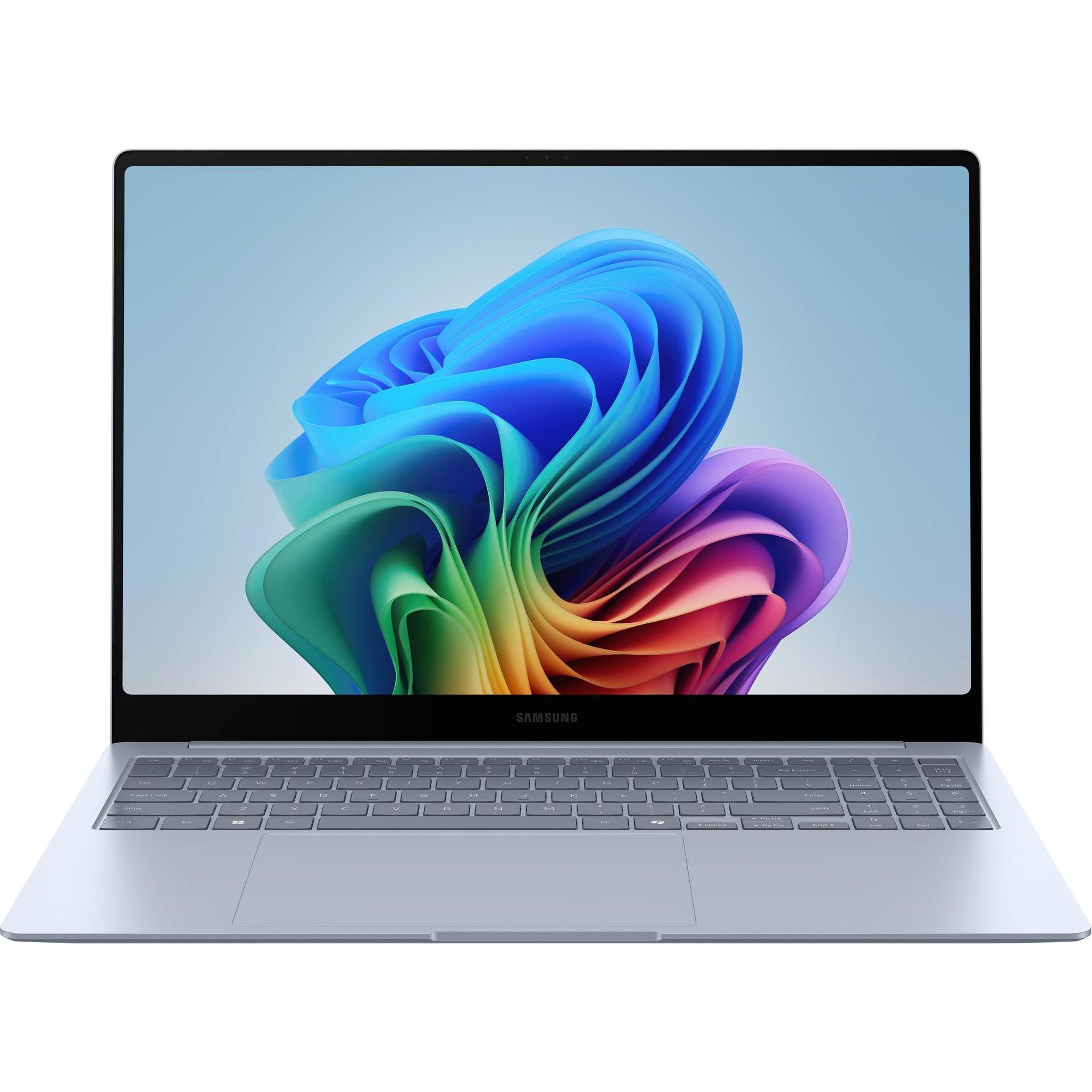 Samsung Galaxy Book4 Edge (16", Snapdragon X Elite X1E-80-100, 16 GB, 512 GB, DE), Notebook, Blau
