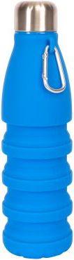 Actual product image Sagaform Stig bottle foldable, 50cl, H25, BPA free, blue (0.50 l)